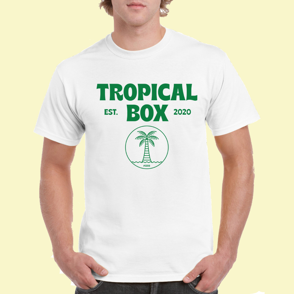 Tropical Box Big Logo Crew Neck T-Shirt