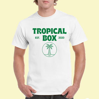 Tropical Box Big Logo Crew Neck T-Shirt