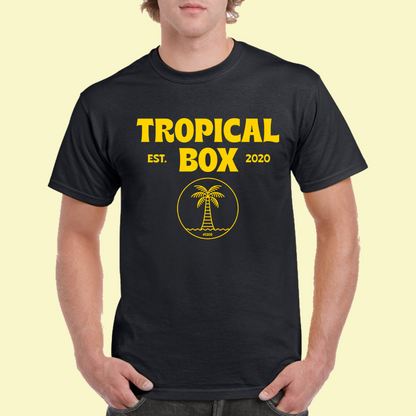 Tropical Box Big Logo Crew Neck T-Shirt